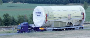 Transporte del A380