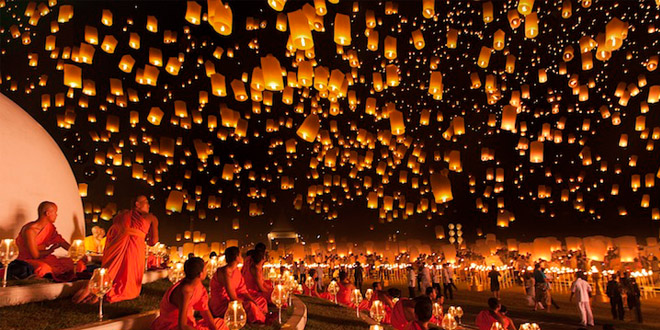 festival de las luces Tailandia cuándo viajar a tailandia