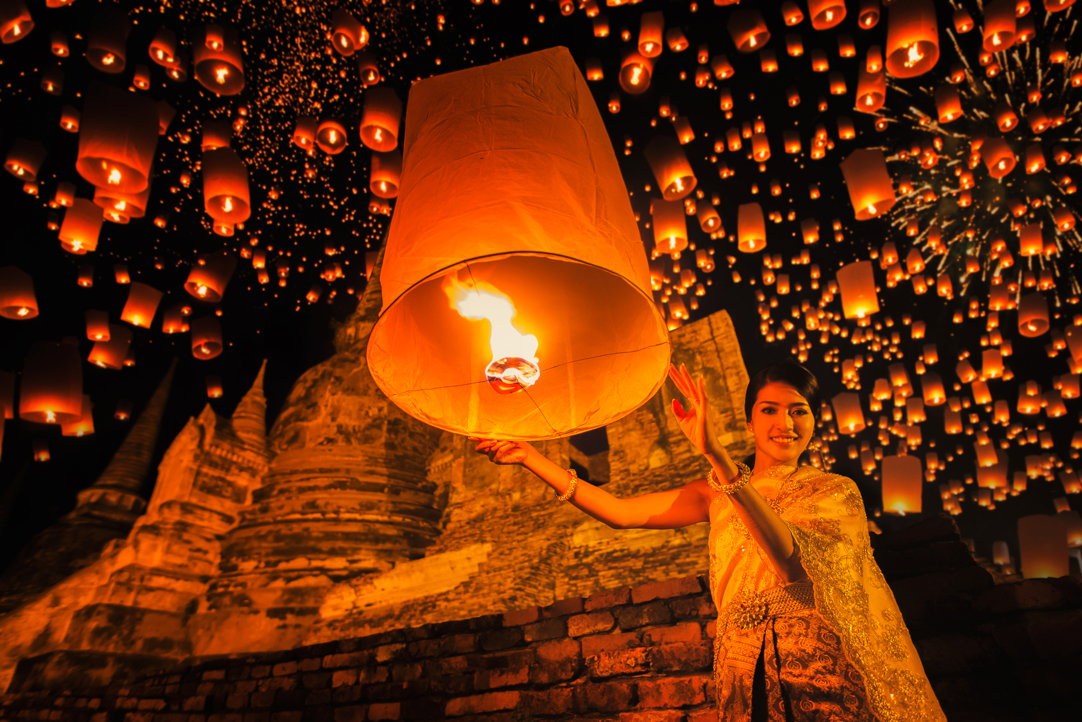festival de las luces cuándo viajar a tailandia