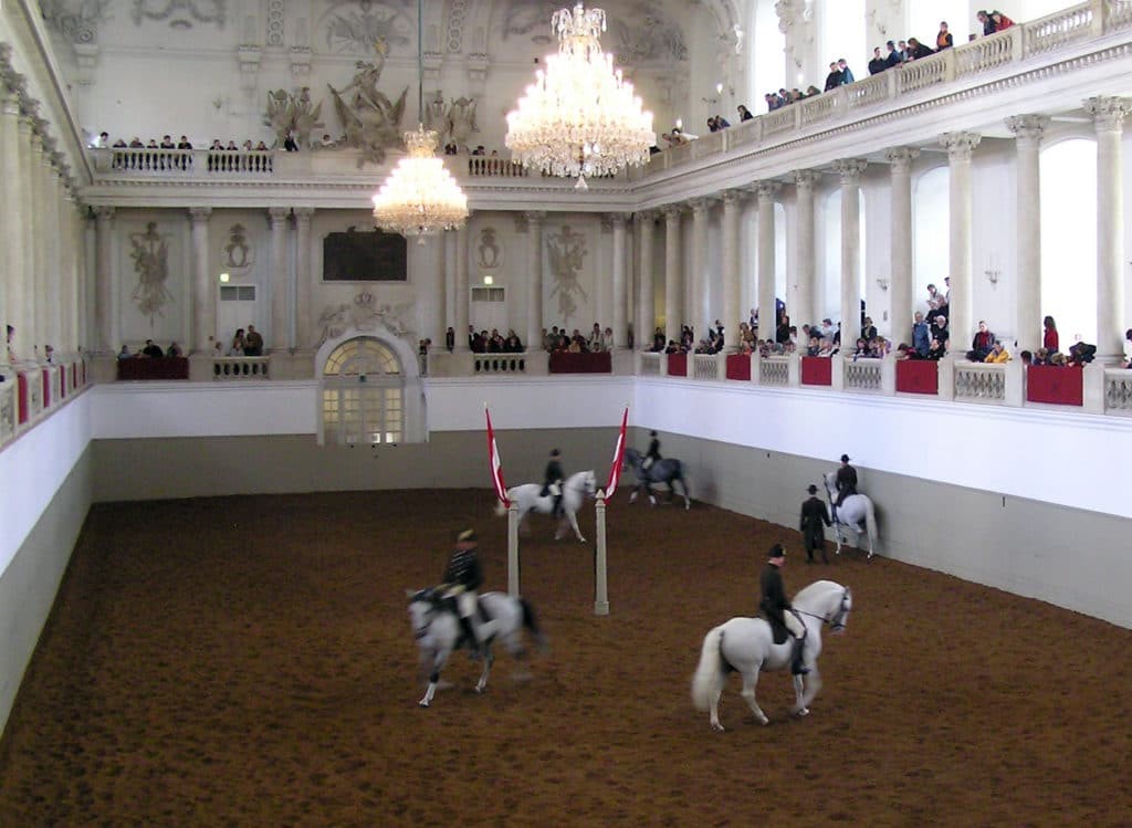 La Escuela de Equitación Española en Viena